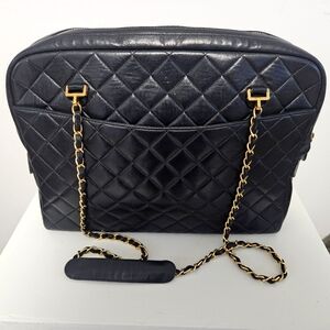 Chanel Quilted Lambskin Bag- Vintage